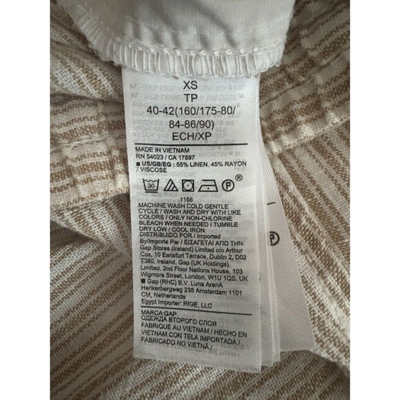 Old Navy Olive Green Linen Rayon Drawstring Shorts Women’s Small Lightweight - Picture 8 of 9